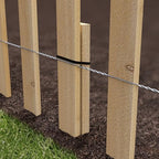 Greenes Fence Cedar Wood Garden Picket Fence 16" H x 8' L (4-Pack, 32' Total) - Image 4