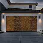 mirrea 12" Modern Outdoor Porch Light in 2 Lights, Matte Black, 1 Pack - Image 5