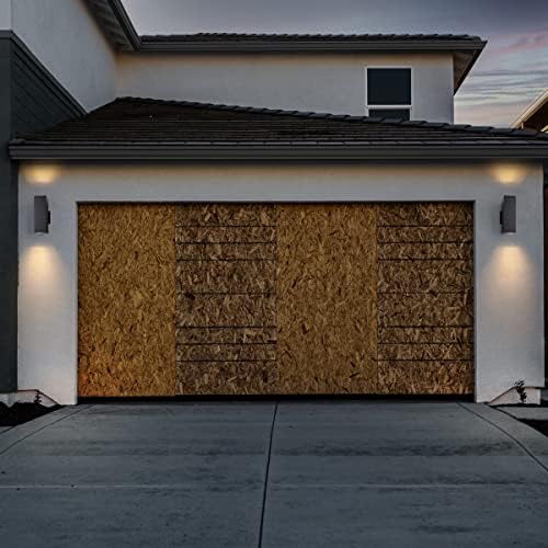 mirrea 12" Modern Outdoor Porch Light in 2 Lights, Matte Black, 1 Pack - Image 5