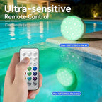 Ollny Pool Lights with Remote, Rechargeable Submersible LED Lights 3000mAh Battery, 16 Colors Changing IP67 Waterproof LED Puck Lights for Above Ground Pools, Inground Pool, Ponds, Hot Tubs 2 Pack - Image 5