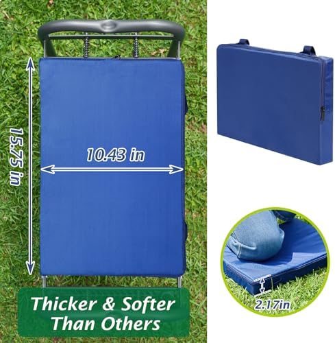 ikkle Heavy Duty Garden Kneeler and Seat, 838LB+ Capacity - Image 2