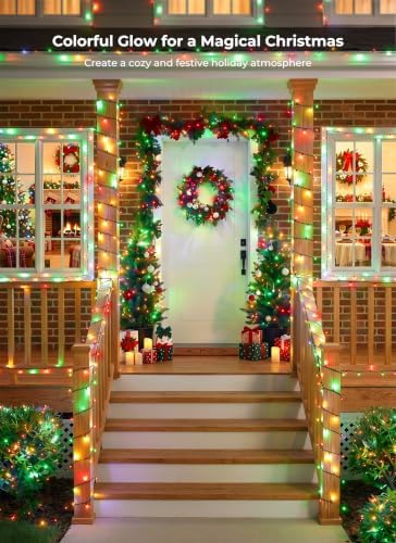 Minetom 4 Pack Solar-Christmas-Lights-Outdoor, Total 157FT, 400 LEDs - Image 2