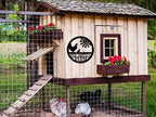 Personalized Chicken Farm Sign, Custom Chicken Coop Signs - Image 2