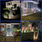 NYMPHY Solar Lights Outdoor Waterproof - 6 Pack (Cool White) - Image 6