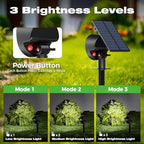 nipify Solar Spot Lights Outdoor Waterproof, Landscape Spotlights - Image 3