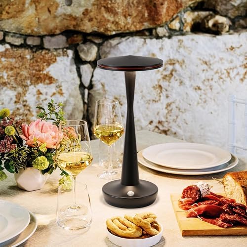 LED Ccordless Table Lamp Rechargeable,Battery Powered Outdoor Lights - Image 4