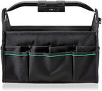 Amazon Basics Tool Bag Organizer with LED Light, 30 Pockets, Adjustable Shoulder Straps, Portable, Black - Image 3