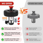 Pond Fountain Aerator, 1HP 110V 15000GPH Floating Fountain Pump for Ponds - Image 3