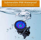 SHOYO Pond Lights Submersible Fountain Light Smart Colored Timer, 4 Lights - Image 2