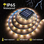Solar Rope Lights Outdoor for Outside, Sign, Stair, Step, Yard, 10FT 3000K - Image 4