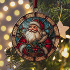 Santa Giving Presents Acrylic Suncatcher - Image 6