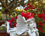 MeritMode Fairy Garden Figurines - Angel Statue with Butterfly - Image 6