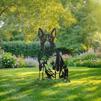Dog Metal Garden Stake - Weatherproof Dog Silhouette Yard Art, Decorative Outdoor Sign for Lawn & Patio, Heartfelt Gift for Bull Terrier Lovers(Stand,10") - Image 2