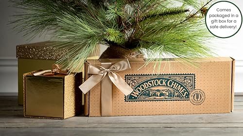Woodstock Chimes Signature Collection, Chimes of Crystal Silence Medium (27'') Antique Silver Wind Chime for Outdoor, Patio, Home or Garden Decor (SLCAS) - Image 6