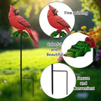 5 Pack Metal Bird Garden Stakes 20in Rustproof Yard Art Outdoor Decor - Image 4