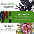 Tropical Parrot Garden Stakes, Metal Outdoor Decorative Lawn Ornaments - Image 6