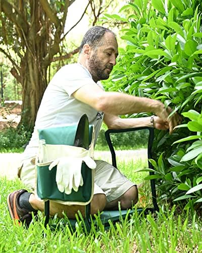 KVR Garden Bench for Kneeling and Sitting Foldable Garden Kneeler and Seat Heavy Duty, Gardener Gifts Ideas for Women Mom Grandma - Image 2