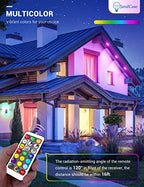 JandCase BR30 Color Changing Light Bulb,RGB+Warm+Cool White LED Flood Light - Image 3