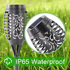 Solar Torch Lights Outdoor, 12 Pack Solar Torch Lights - Image 5