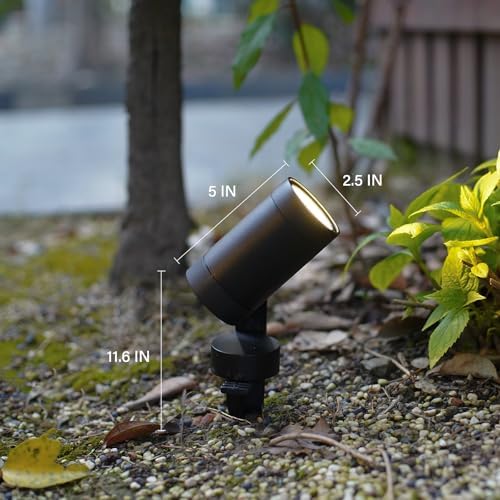 GOODSMANN 4PK Low Voltage Outdoor Flood Lights LED 6W 260 Lumen 3000K - Image 7