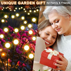 NBQQ Solar Lights Outdoor 10 Pack of 60 LEDs Swaying Firefly Garden Decor - Image 5