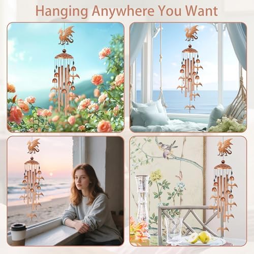 Dragon Outdoor Metal Wind Chime - Image 6