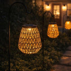 Scentsationals Fusion 2-Pack Cordless Outdoor Woven Solar Lanterns - Image 5