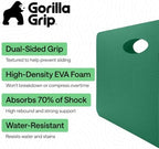 GORILLA GRIP® Extra Thick Foam Kneeling Pad for Gardening, 17.5x11 Grass - Image 2