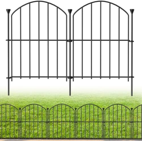 No Dig Garden Fence Panels, Dog Fence Outdoor for Yard, 20 Pack by Unknown