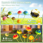 TEDOF 4 Pack 24 LED Solar Mushroom Lights for Outside Outdoor Decor - Image 5