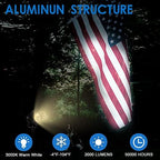 20W Led Spotlights Outdoor Landscape Lights,Low Voltage Led Landscape Lighting, 12V ~24V AC/DC Waterproof Landscape Spotlights with Stake for Tree Flag Lights 3000K Ultra Warm White (4Pack) - Image 3