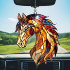 Radiant Horse Mosaic Effect Acrylic Suncatcher - Image 5