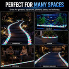 Glow in the Dark Rocks for Garden Decor, Luminous Pebbles for Aquarium Fish Tank, Outdoor Walkway, Patio, Planter and Yard Decoration (Multicolor 600PCS) - Image 7