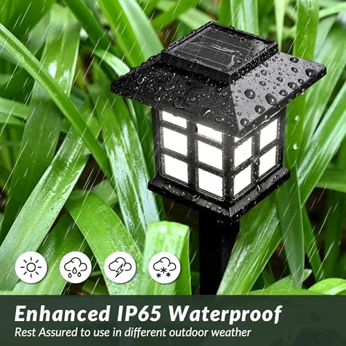 SOLPEX Solar Lights Outdoor Pathway Walkway Garden Solar Light Outside 16Pc - Image 3
