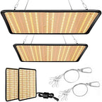 200W LED Grow Light - Full Spectrum, Plant Growing Lamp for Indoor Plants, Greenhouse, Grow Tent, Hydroponics by SERWING