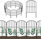 Decorative Garden Fence Fencing, 27ft (L) x 24in (H) Animal Barrier for Dog by OUSHENG