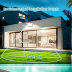 40W Outdoor LED Sconce 350° Rotatable Panel 6000K IP65 Waterproof - Image 4