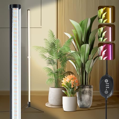 Standing Grow Lights for Indoor Plants, 4FT Plant Growing Lamps for Office by Unknown