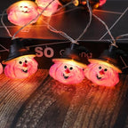 CAKERS Halloween Witch Scary Ambience Decor Modeling Lights|LED Warm White Copper Wire Lights|Holiday Theme Hanging Fairy Lights for Bedroom Party Decor,Warm White,6m(19.6ft)-40LED-Battery - Image 5