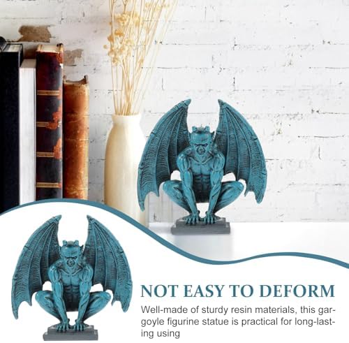 Gothic Resin Gargoyle Statue Halloween Garden Guardian Decor - Image 5