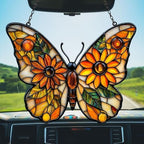 Sunflower of Hope Monarch Acrylic Suncatcher - Image 5