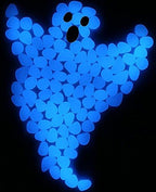 19.4Lbs 4800Pcs Glow in The Dark Stones Garden Pebbles Rocks Indoor Outdoor Decor Luminous Stone for Walkways Driveway Yard Grass Fish Tank Large Bag - Image 5