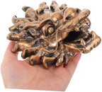 Yardwe Dragon Head Wall Fountain Outdoor Garden Decor Solar Water Fountain Resin Material Easy Install - Image 7