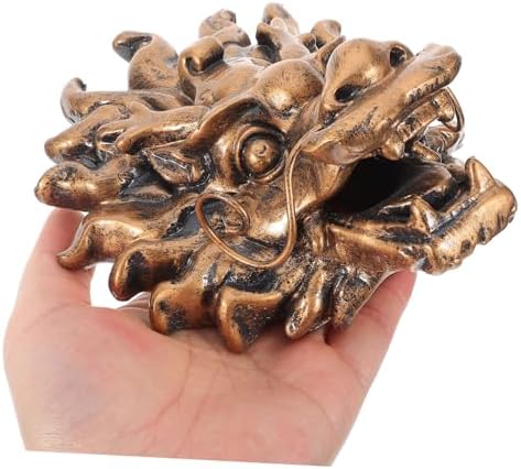 Yardwe Dragon Head Wall Fountain Outdoor Garden Decor Solar Water Fountain Resin Material Easy Install - Image 7