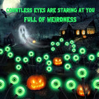 ASMAD Halloween Decorations Outdoor Solar Scary Eyeball Lights,8Pack 64LEDs - Image 2