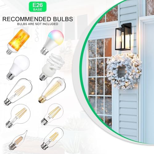 MAXvolador Outdoor Wall Light Fixture, Exterior Waterproof Wall Lantern - Image 6