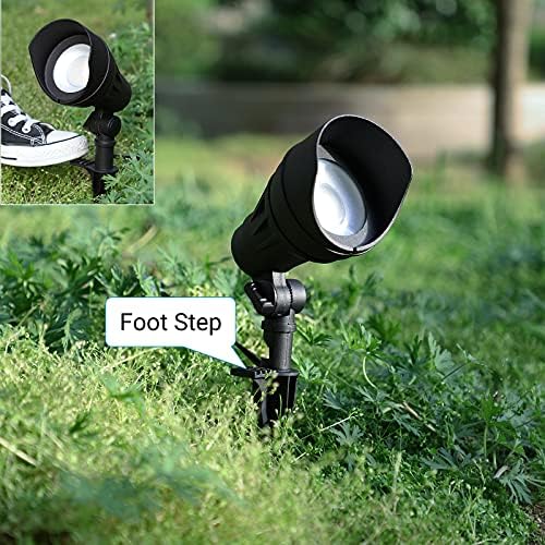 DEWENWILS LED Low Voltage Landscape Lights, 12V Aluminum Outdoor Spotlight - Image 5