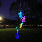 Hummingbird Solar Wind Chimes for Outside - Color Changing LED Outdoor Solar Lights Waterproof Windchimes, Home Garden Patio Yard Porch Decoration (Claw) - Image 4