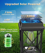 XMCOSY+ Solar Pathway Lights, 8 Pack Bright Solar Walkway Lights Outdoor - Image 5