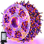 weillsnow 500 LED Halloween Lights Outdoor,164 FT Twinkle Lights Waterproof by weillsnow